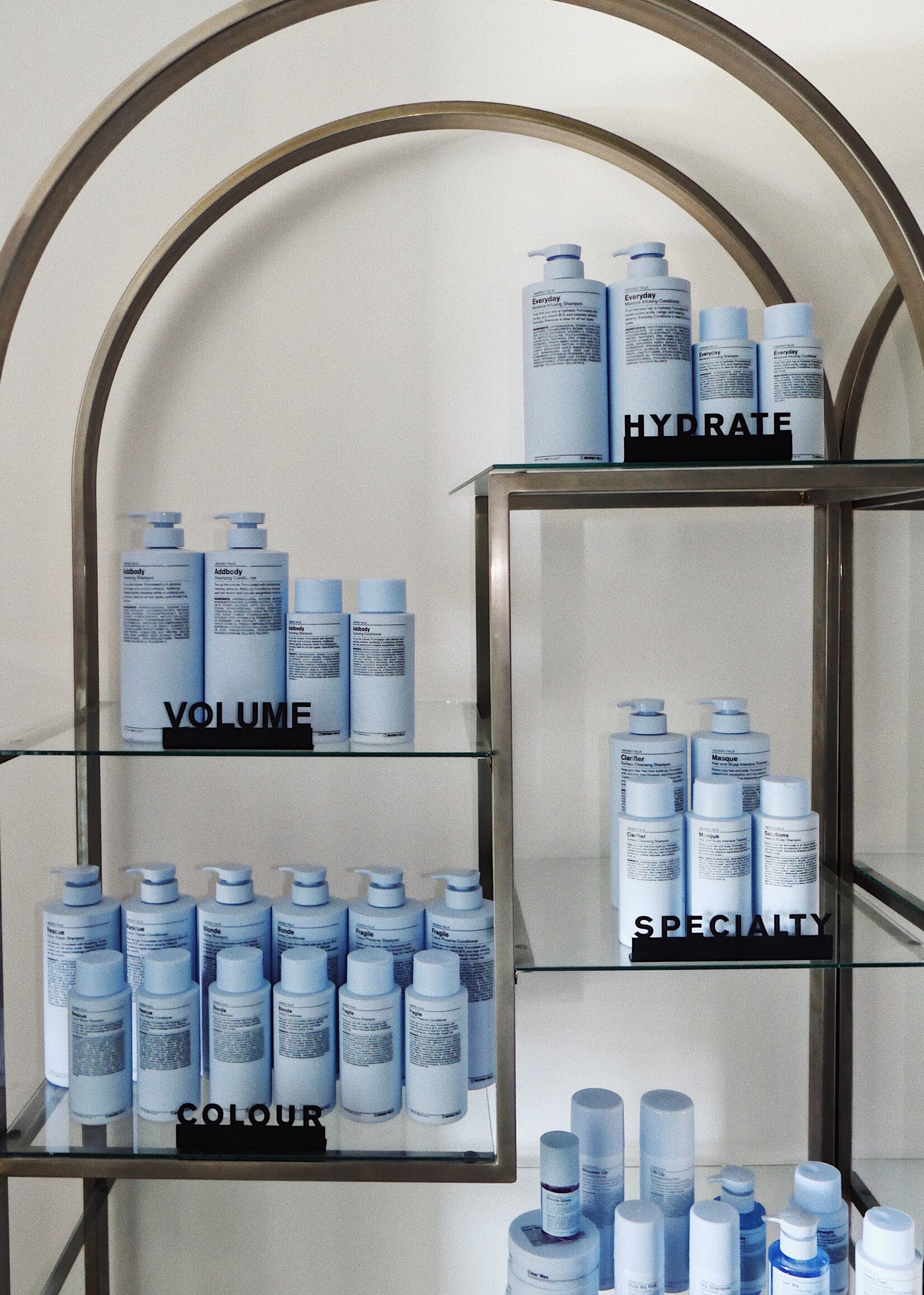 J BEVERLY HILLS  Shelf talkerStyle & Finish