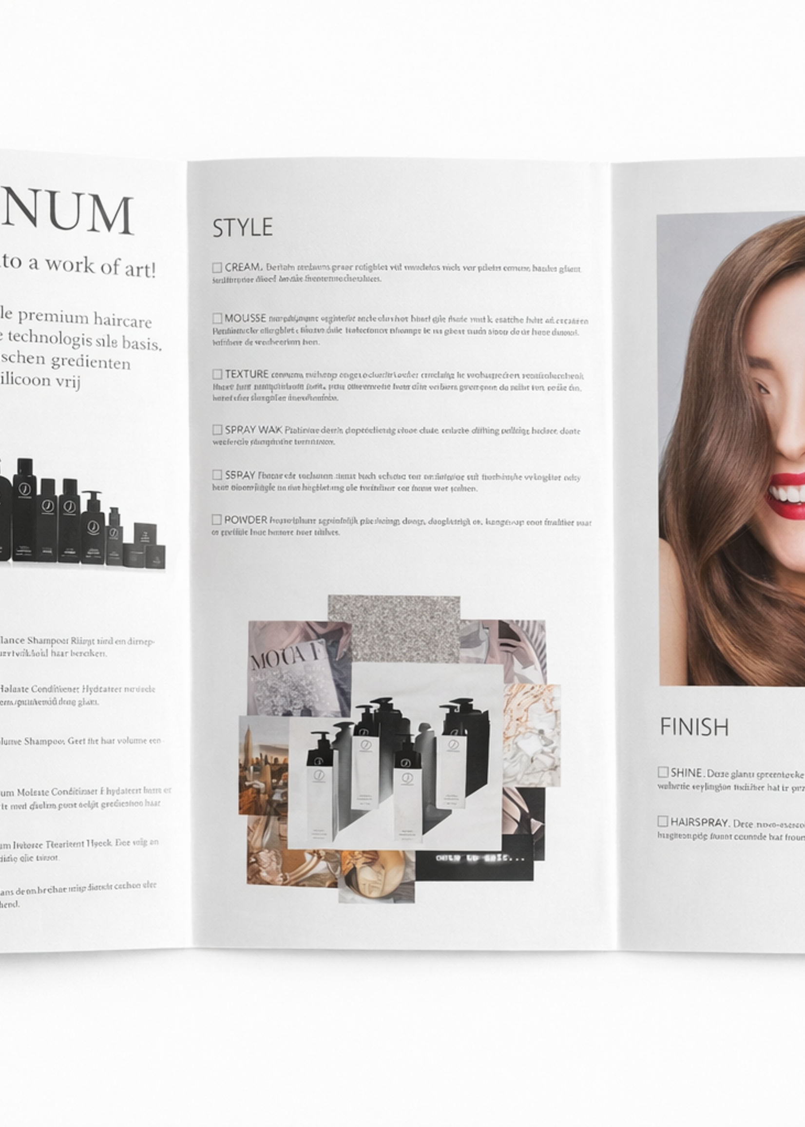 J BEVERLY HILLS  Tri fold Platinum