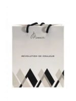 MOUNIR  Carton Bag White