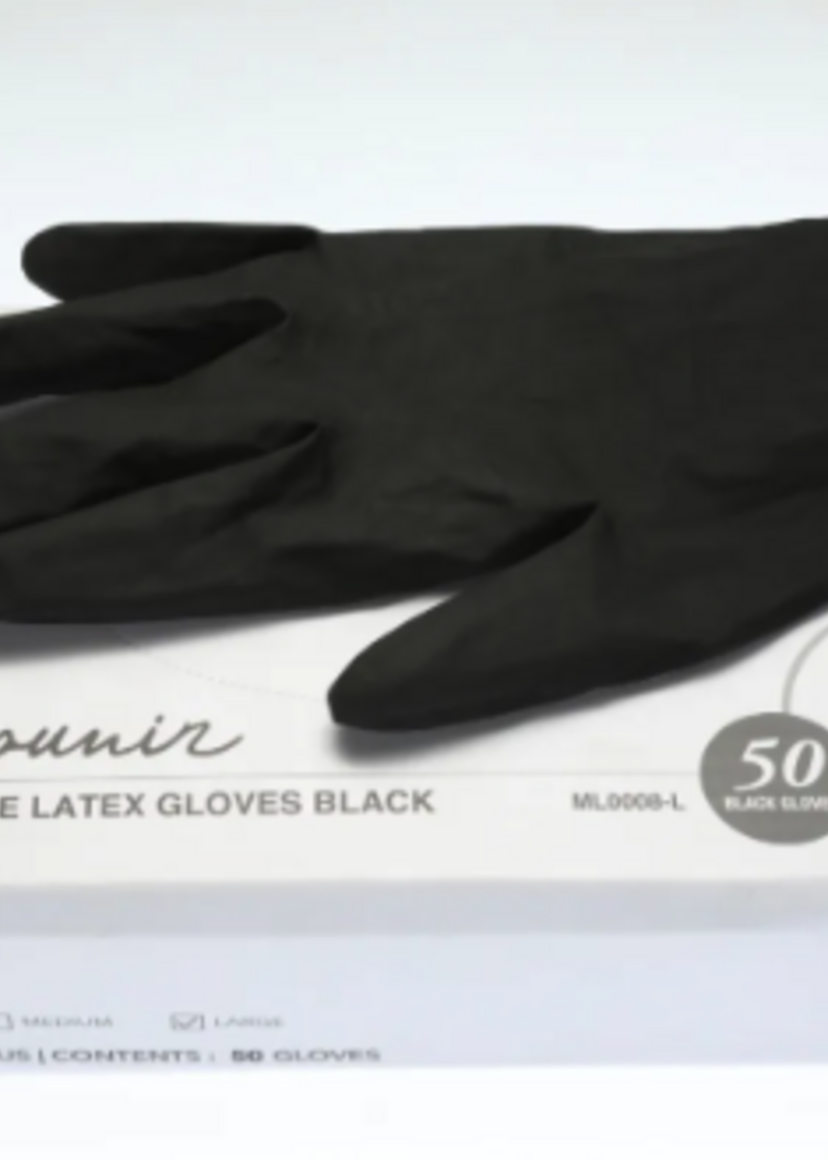 MOUNIR  Gloves Black 50Pcs/Box
