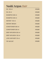 NASHI Nashi Argan Pricetag