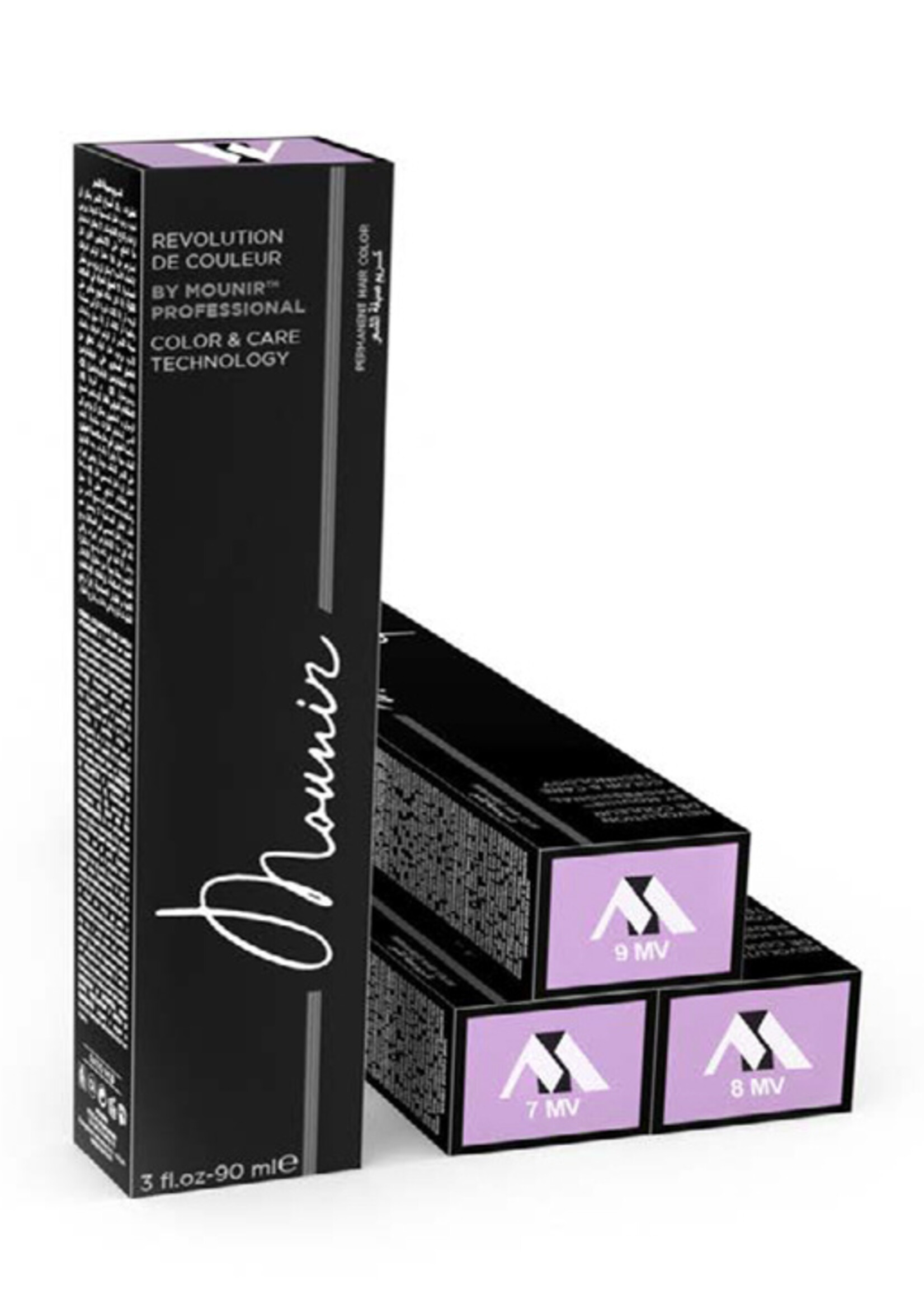 MOUNIR  Revolution Permanent Hair Color, Metalic Violet