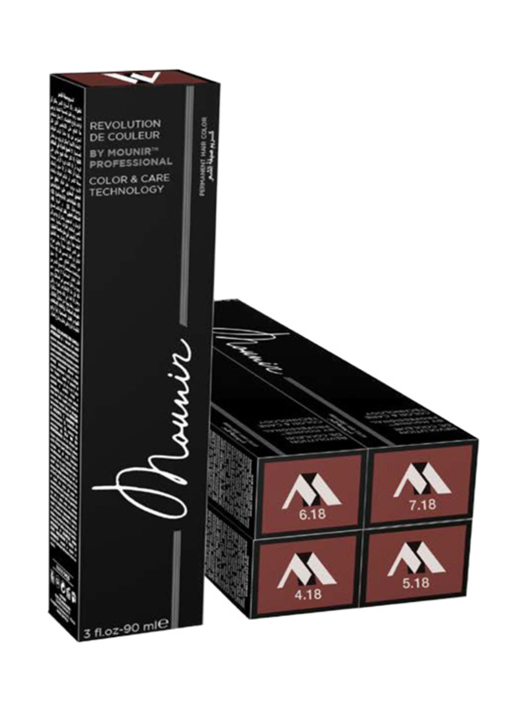MOUNIR  Revolution Permanent Hair Color, Icy Chocolate