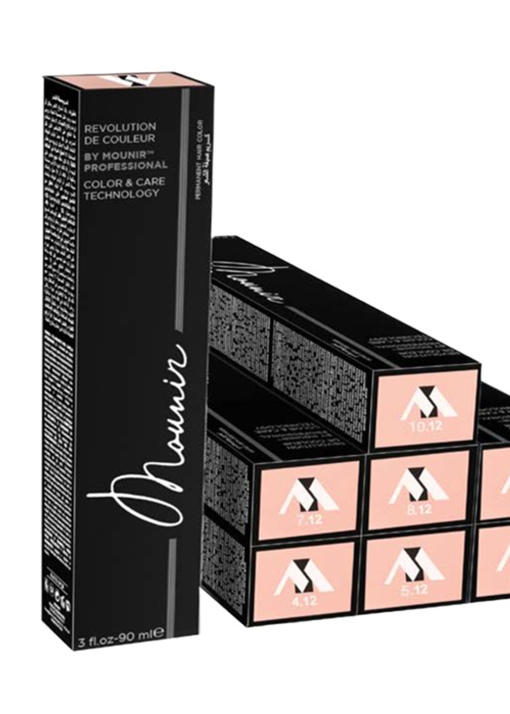 MOUNIR  Revolution Permanent Hair Color, Ash Pearl