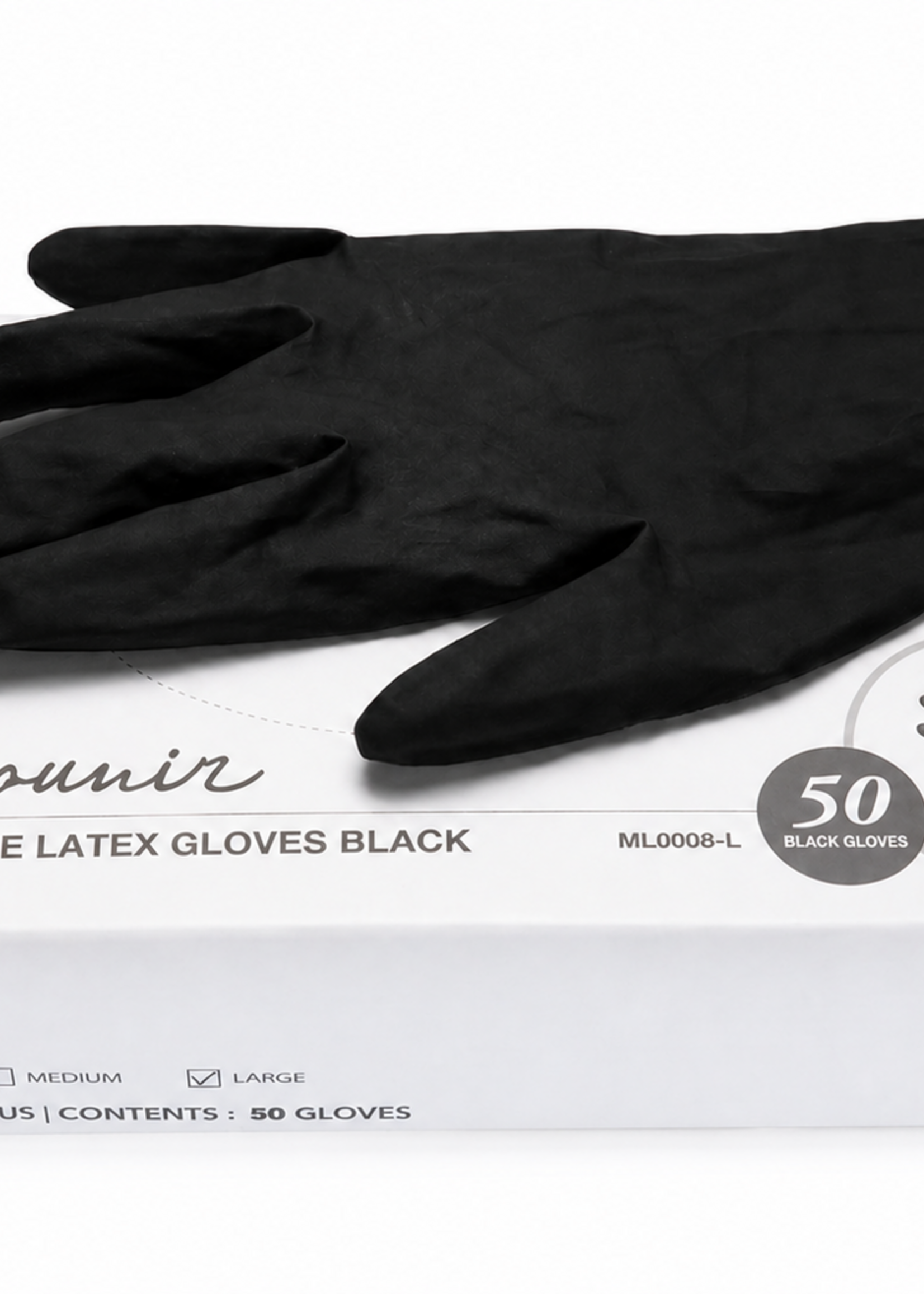 MOUNIR  Gloves Black 50Pcs/Box