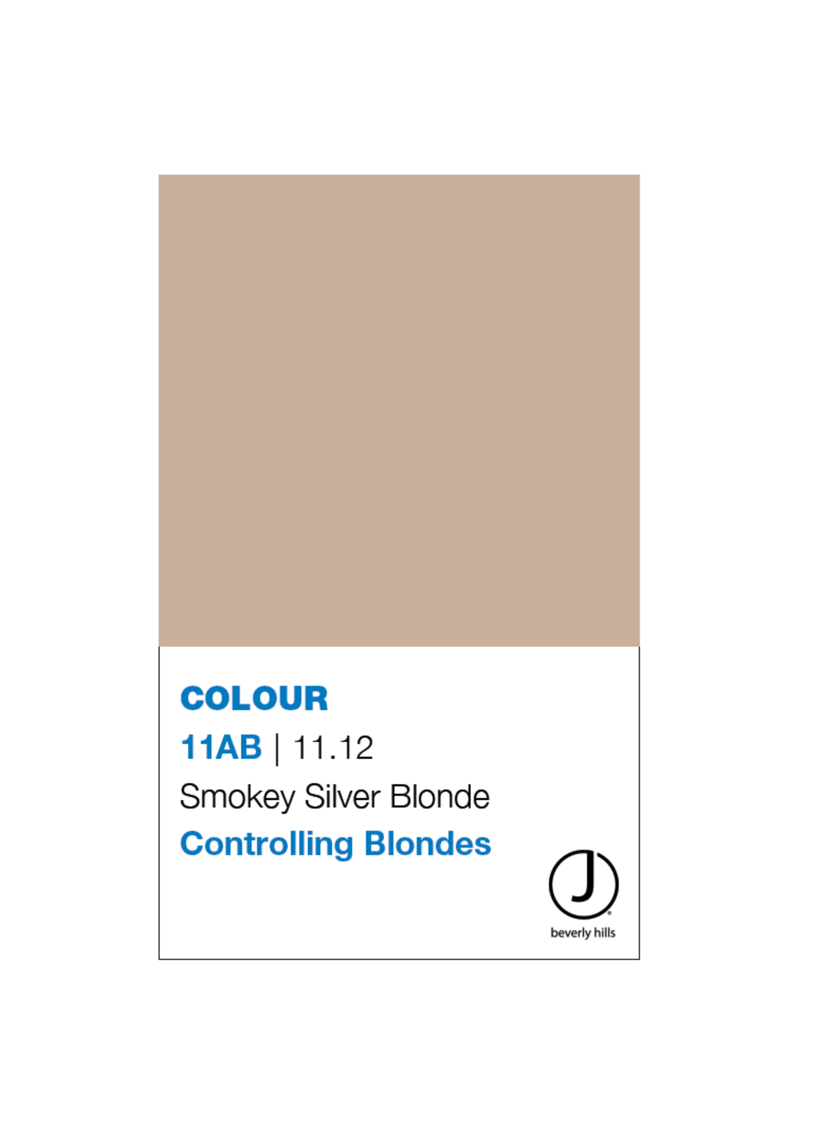 J BEVERLY HILLS  Colouring Creme Controlling Blondes Series