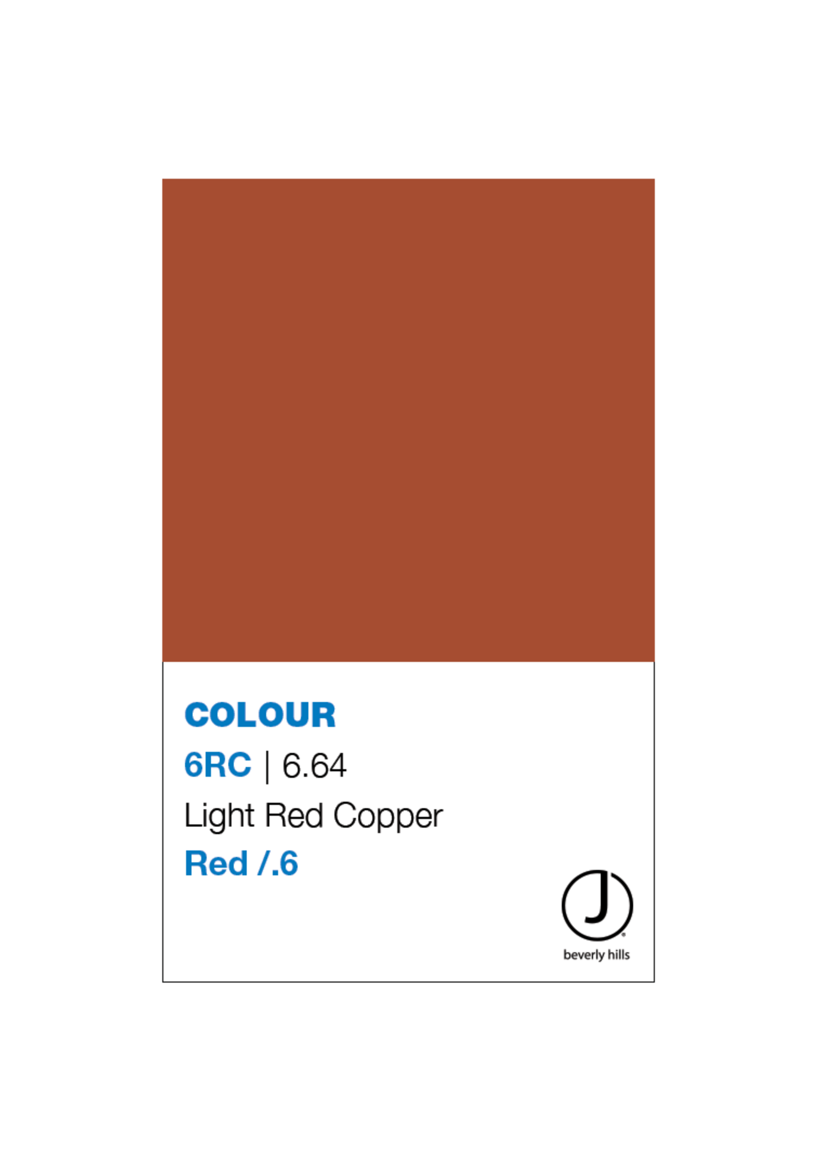 J BEVERLY HILLS  Colouring Creme Red Series