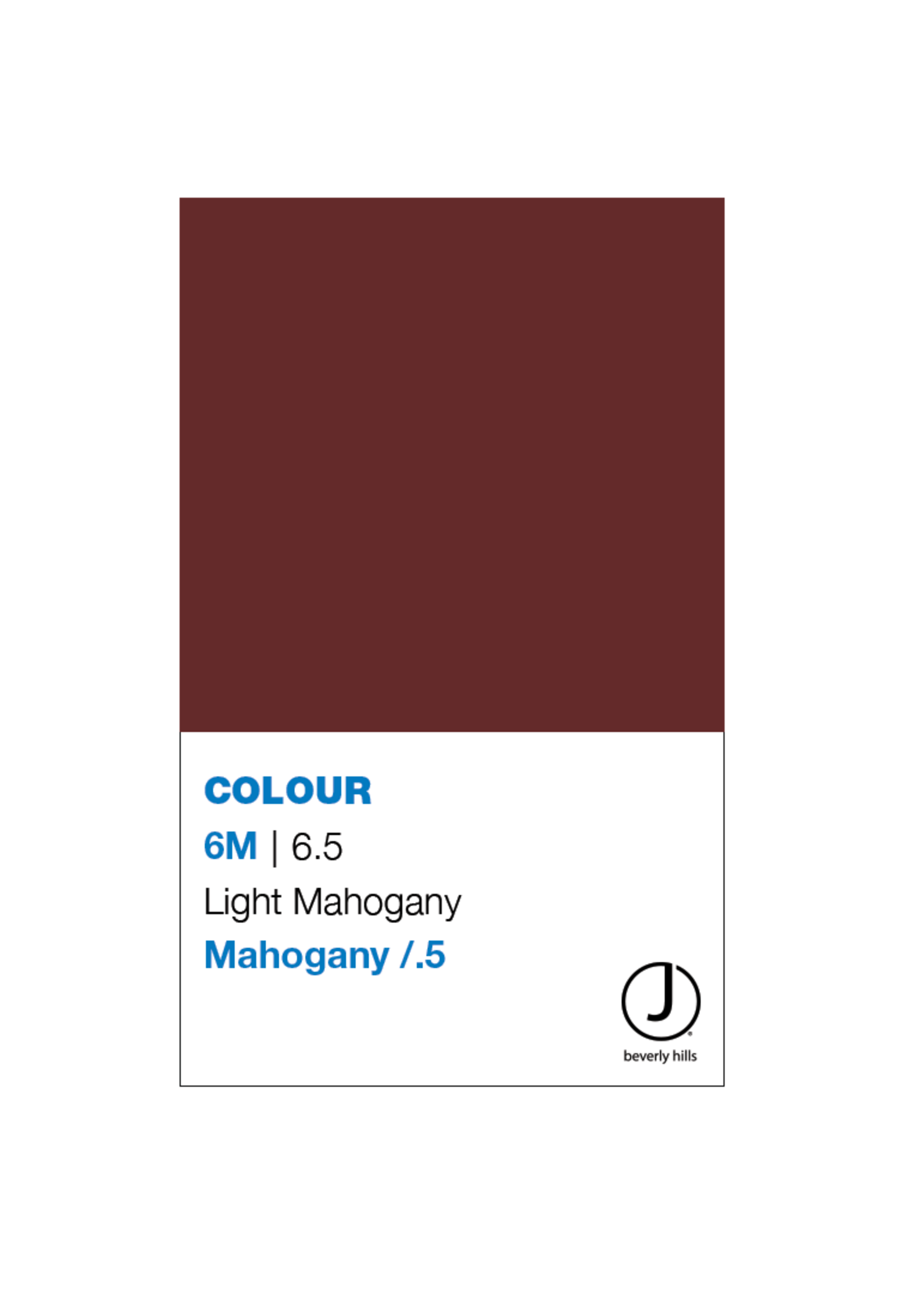 J BEVERLY HILLS  Colouring Creme Mahogany Series