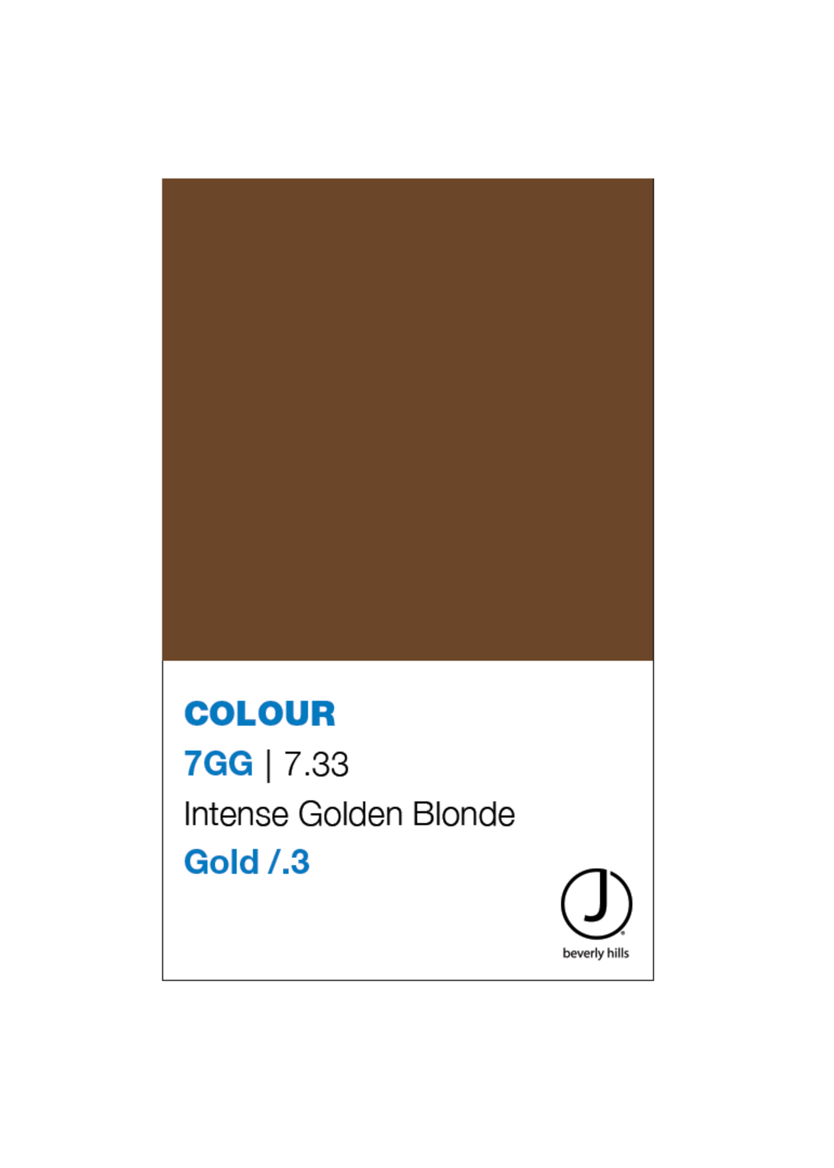 J BEVERLY HILLS  Colouring Creme Gold Series