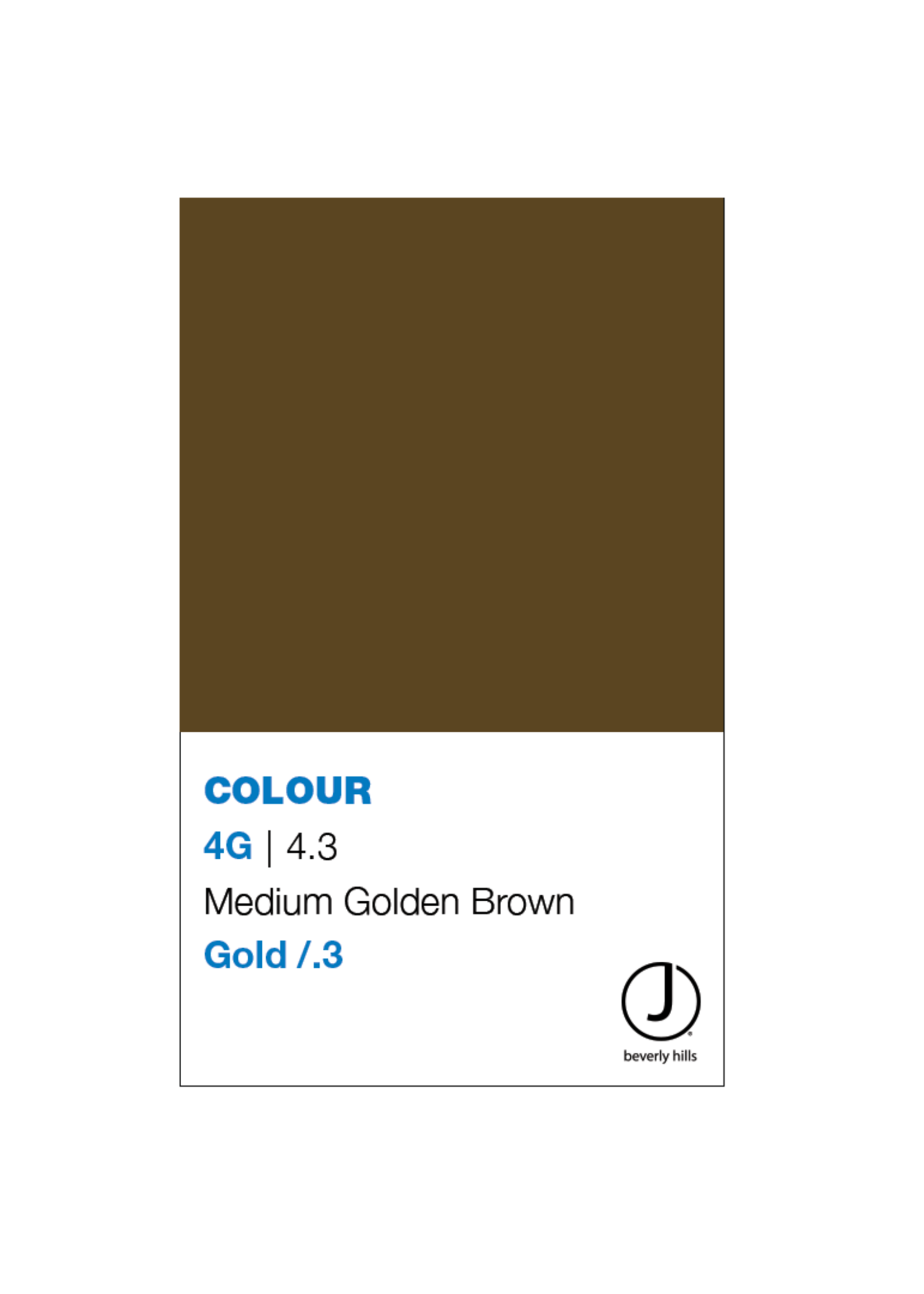 J BEVERLY HILLS  Colouring Creme Gold Series