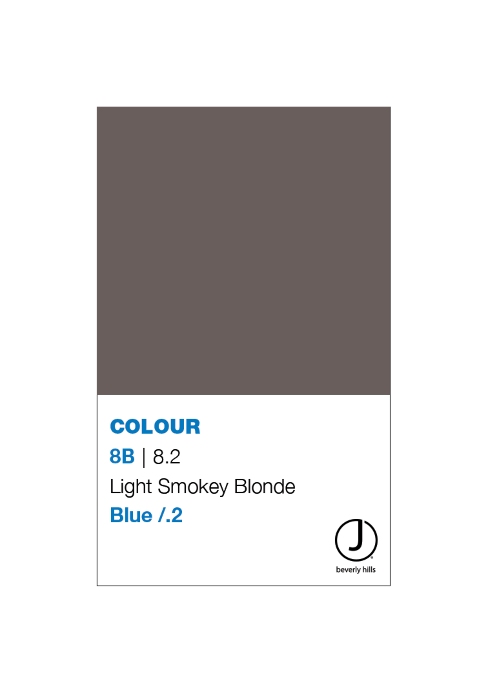 J BEVERLY HILLS  Colouring Creme Blue Series