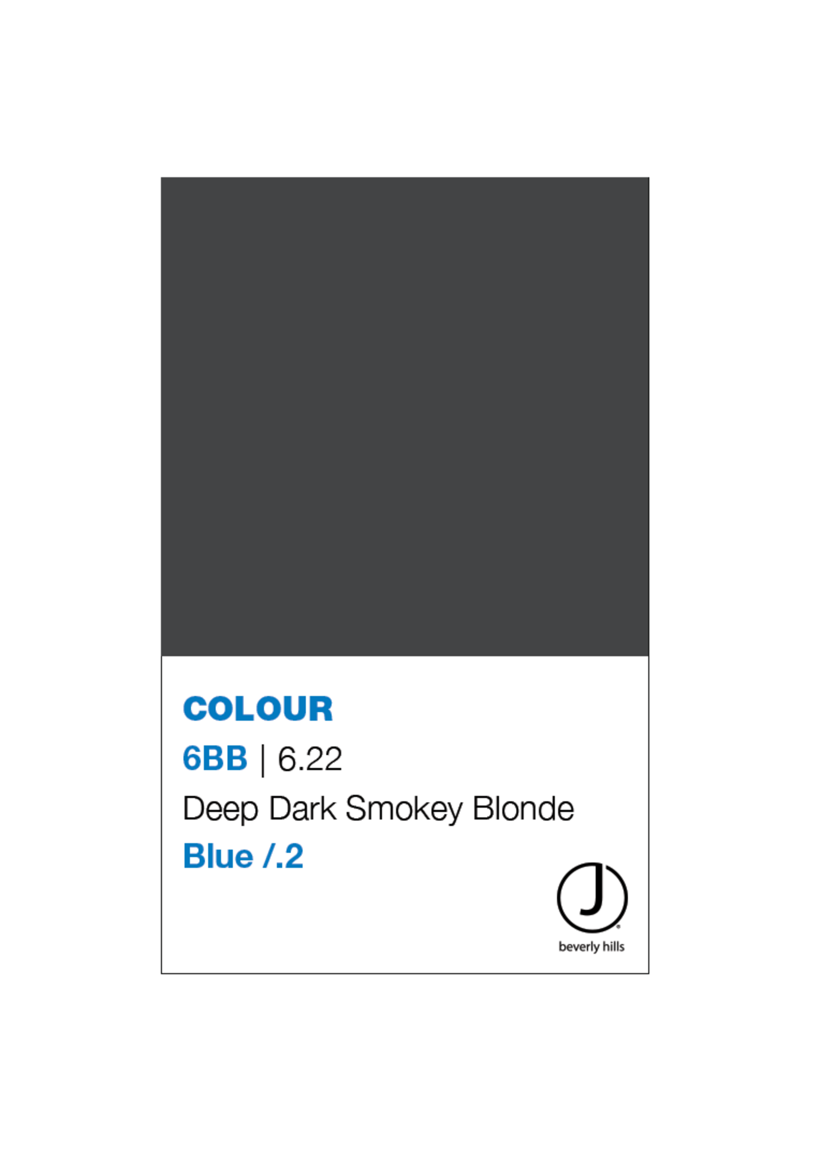 J BEVERLY HILLS  Colouring Creme Blue Series