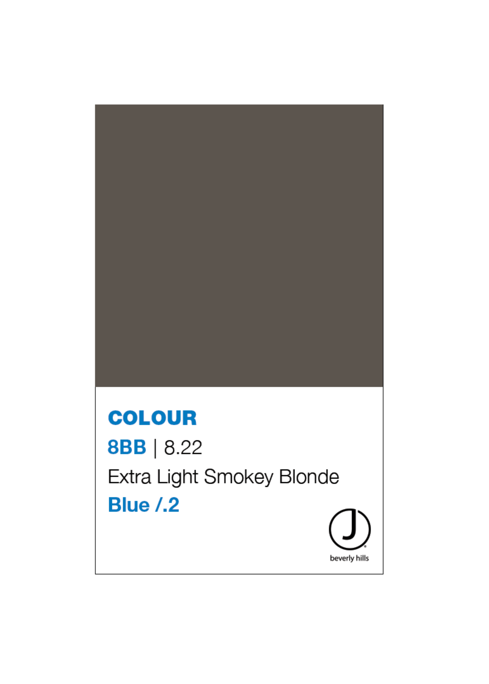 J BEVERLY HILLS  Colouring Creme Blue Series