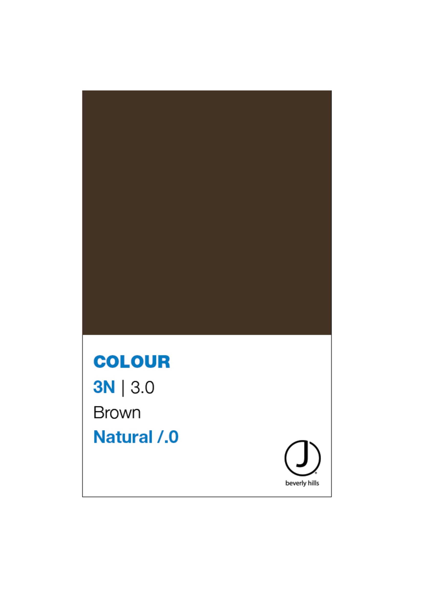 J BEVERLY HILLS  Coloring creme Natural Series