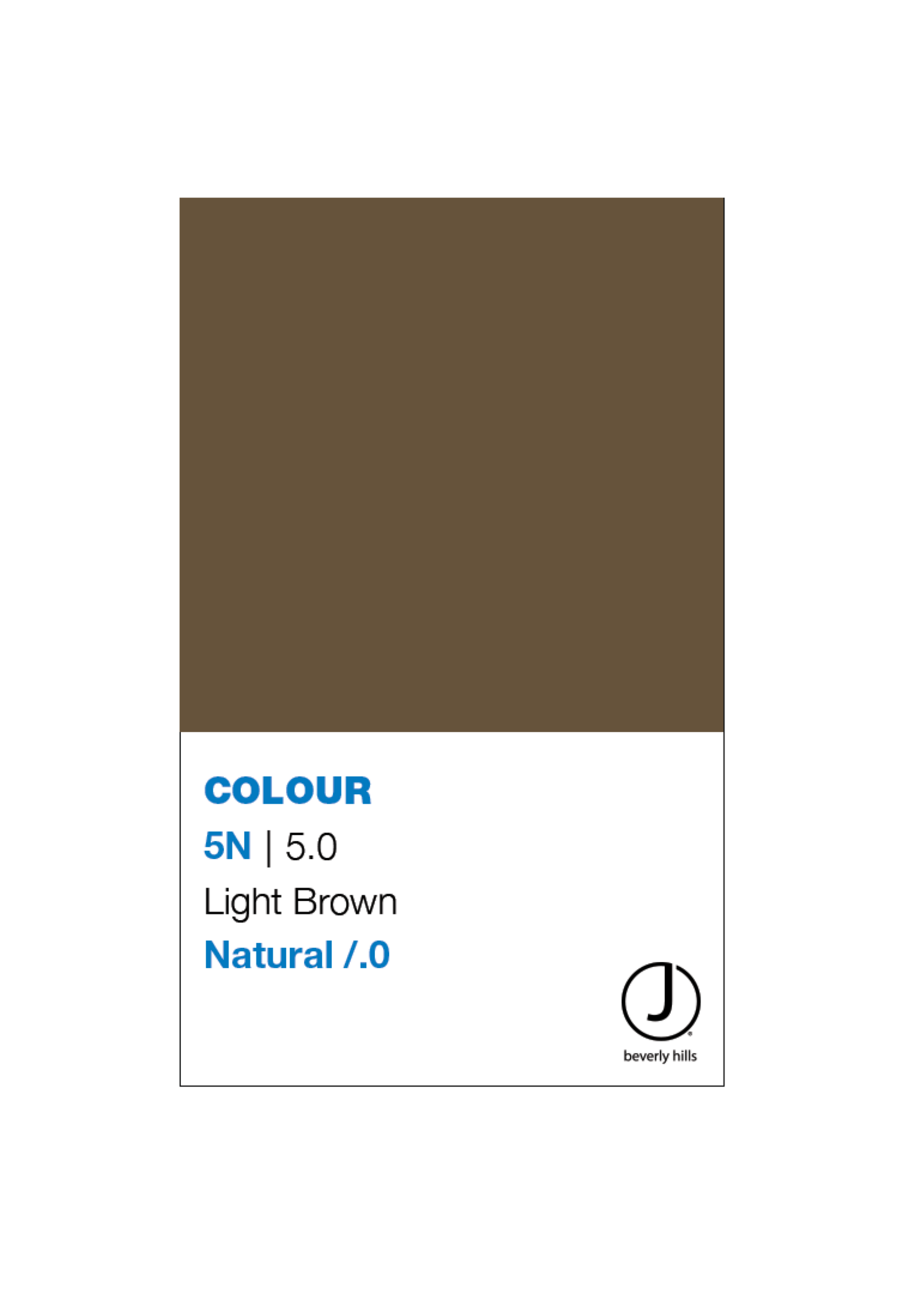 J BEVERLY HILLS  Coloring creme Natural Series