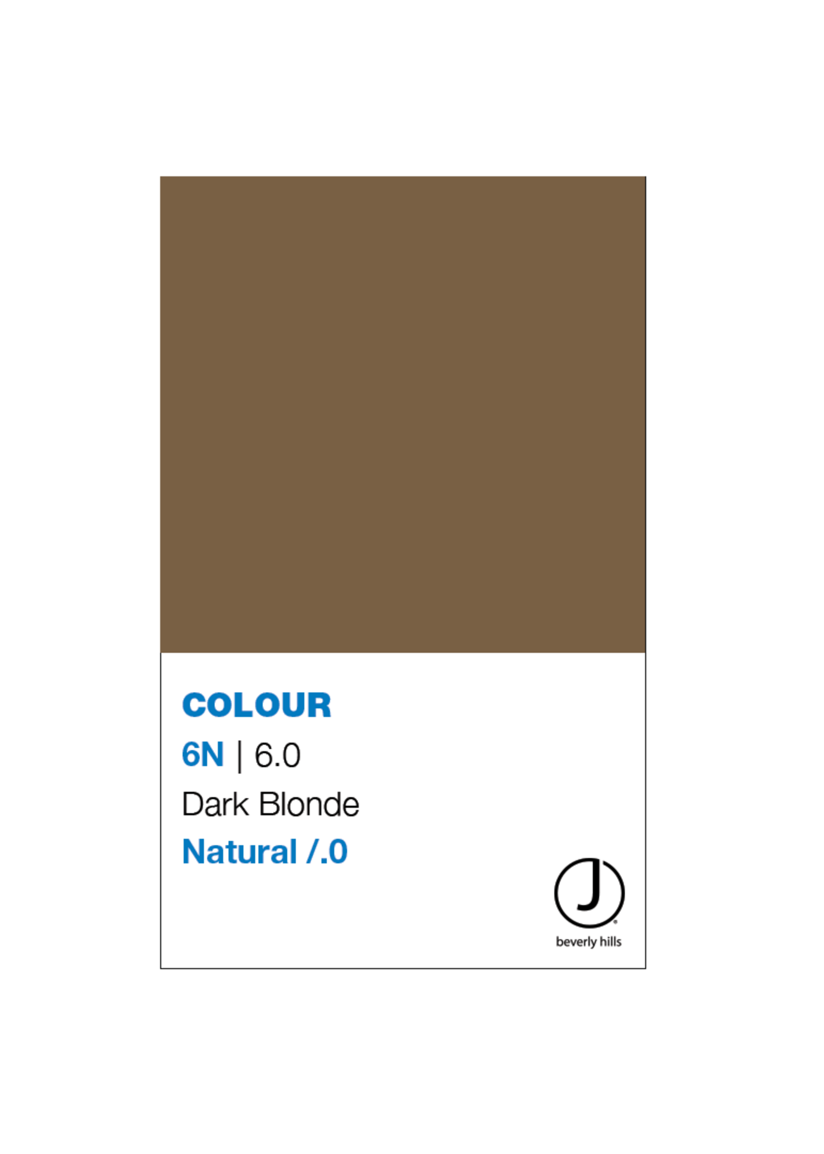 J BEVERLY HILLS  Coloring creme Natural Series