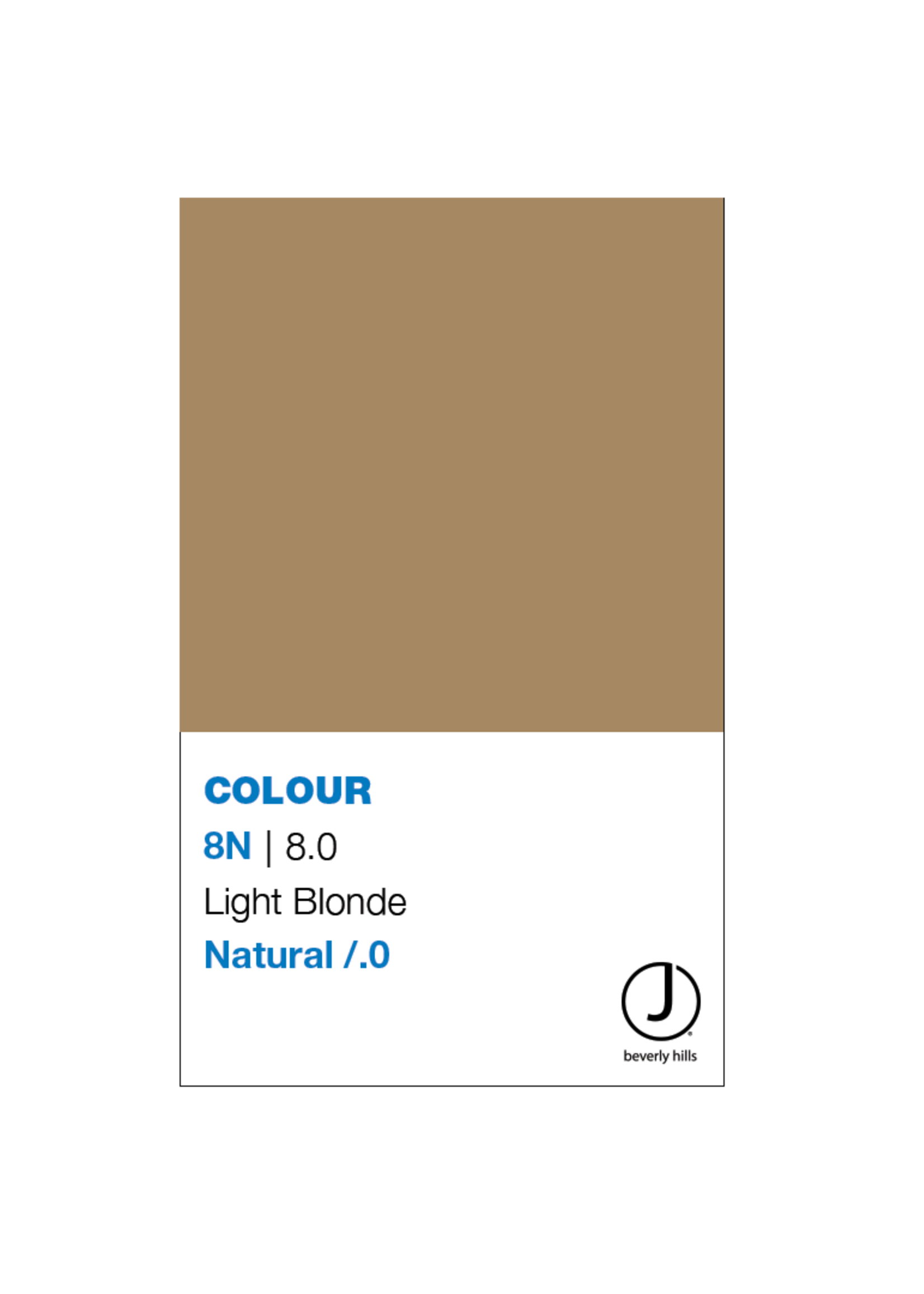 J BEVERLY HILLS  Coloring creme Natural Series