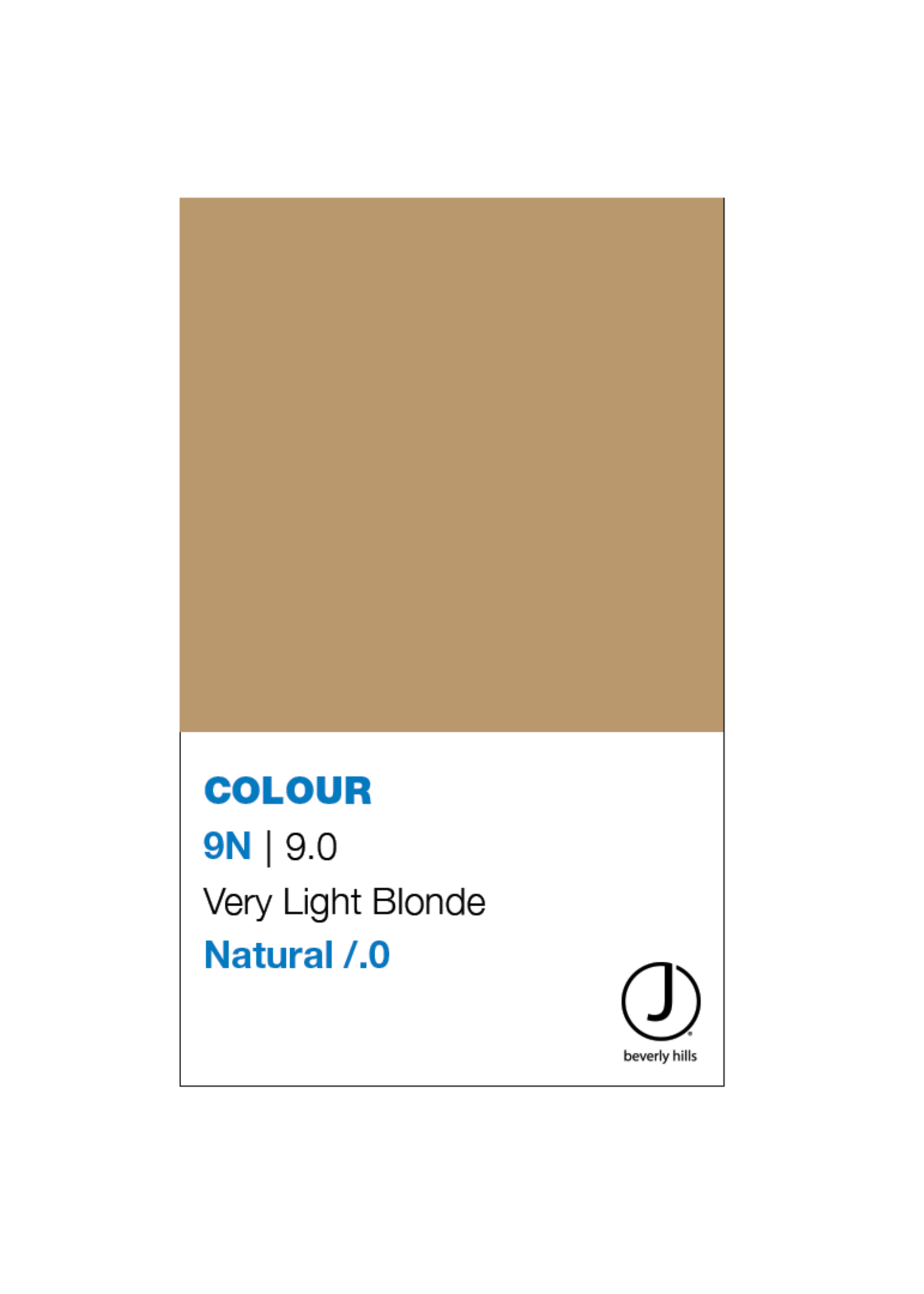 J BEVERLY HILLS  Coloring creme Natural Series