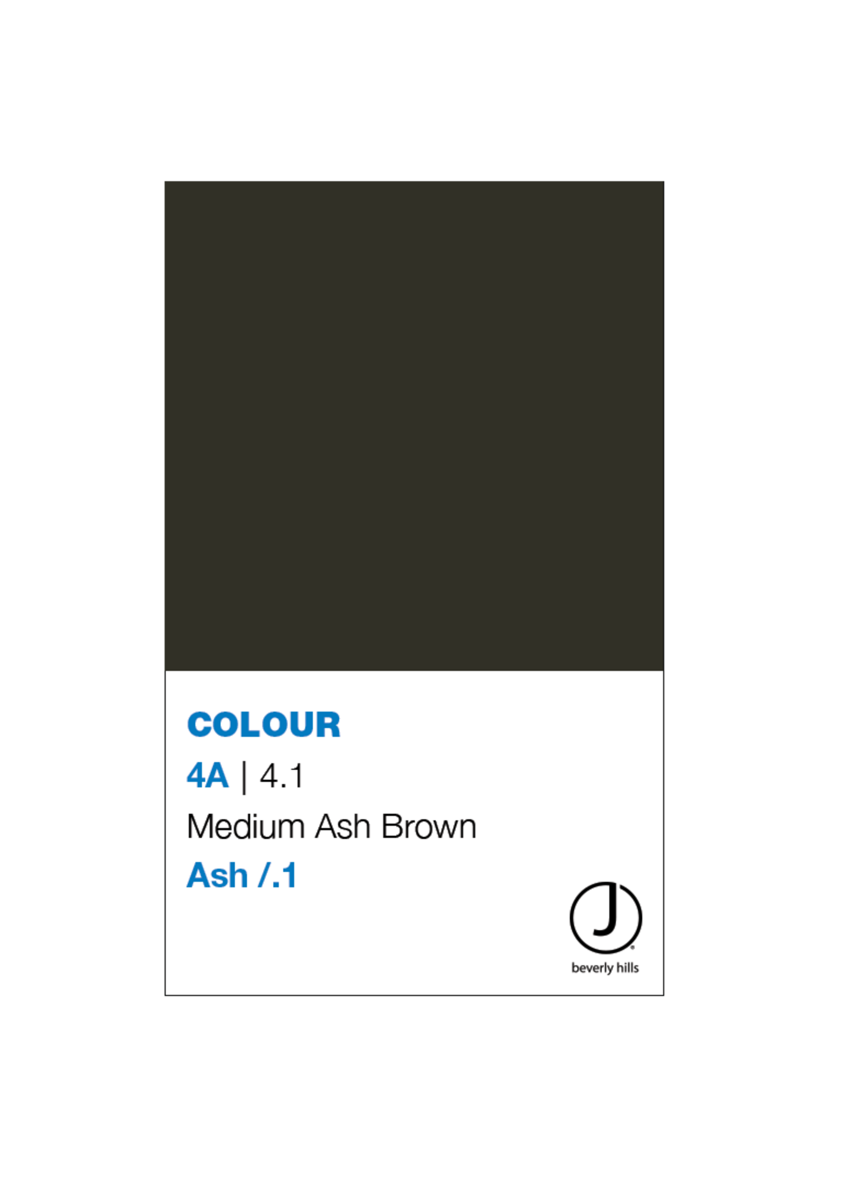J BEVERLY HILLS  Colouring Creme Ash Series