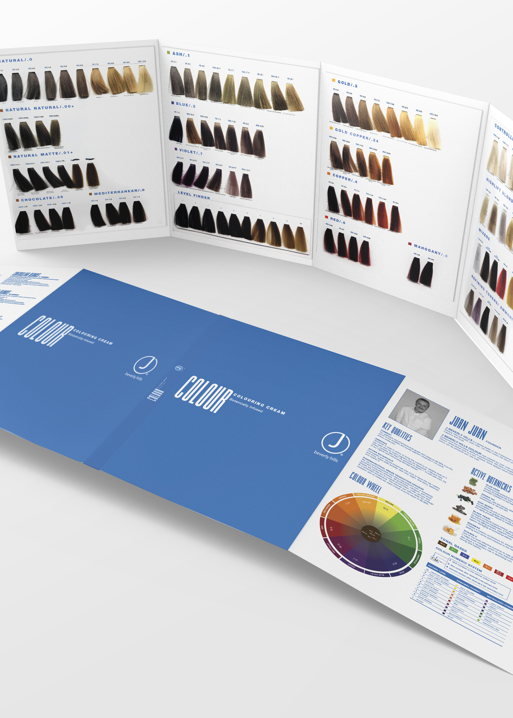 J BEVERLY HILLS  Colours Swatch Book