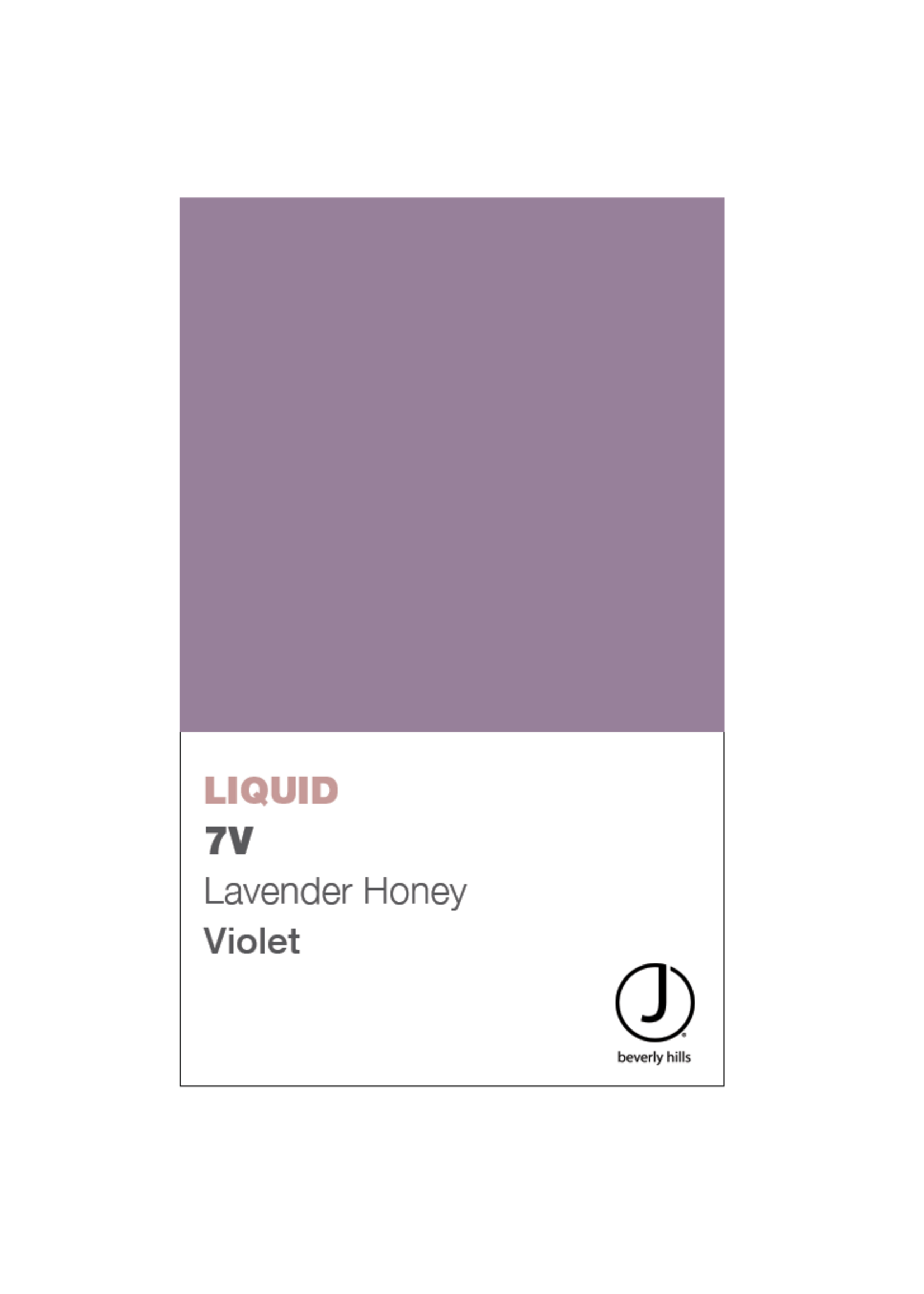 J BEVERLY HILLS  Liquid Colours Violet