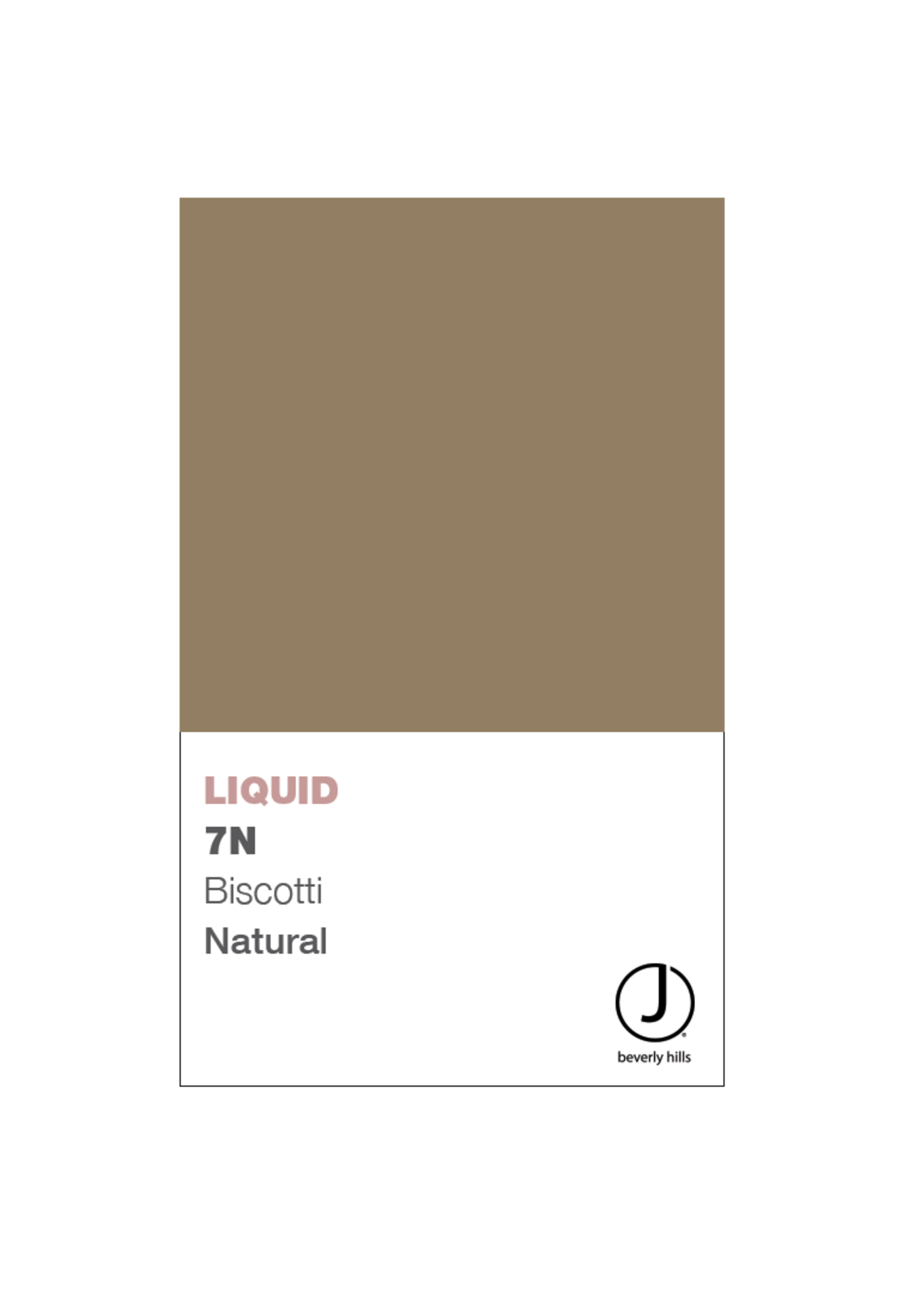 J BEVERLY HILLS  Liquid Colours Natural