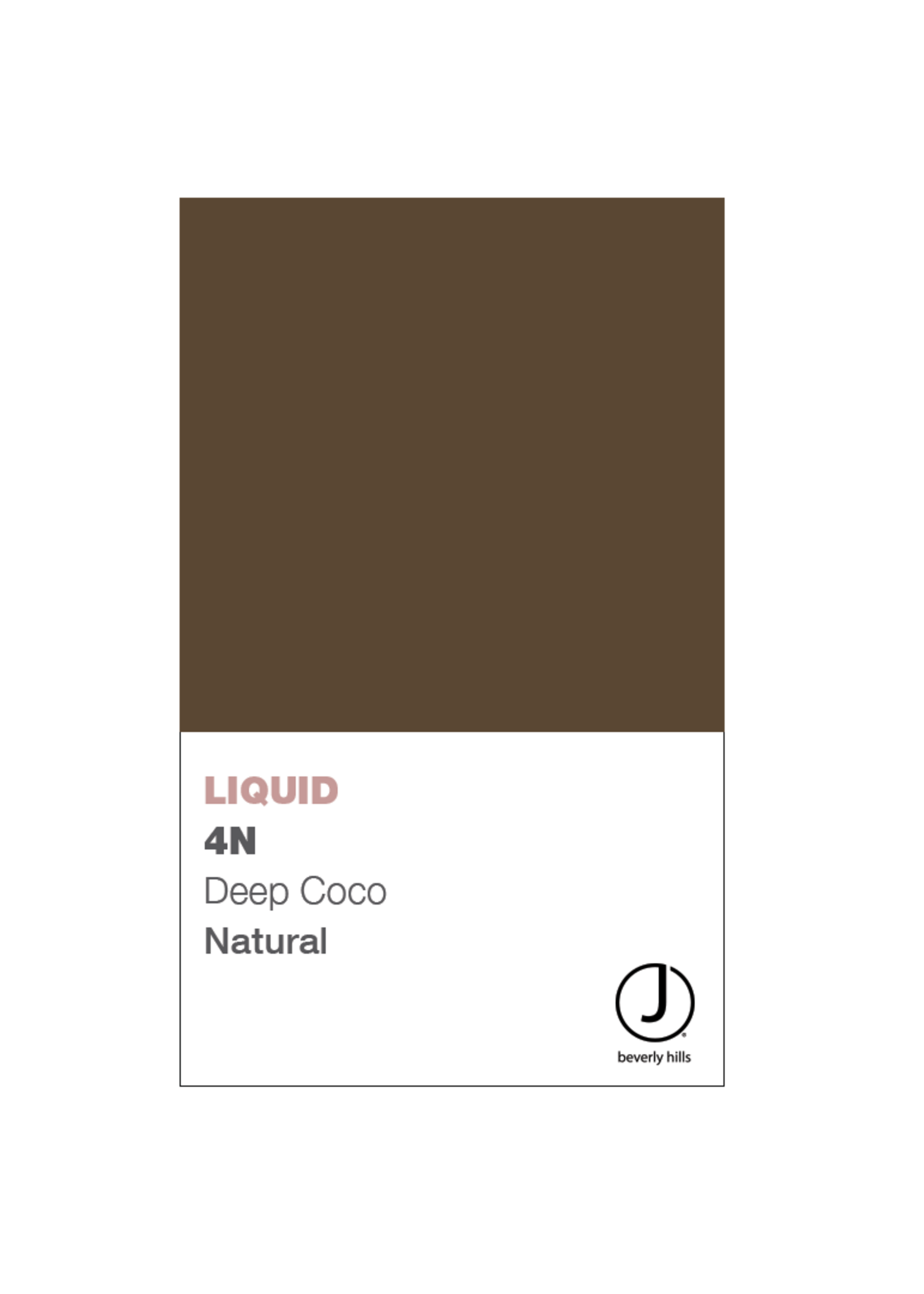 J BEVERLY HILLS  Liquid Colours Natural