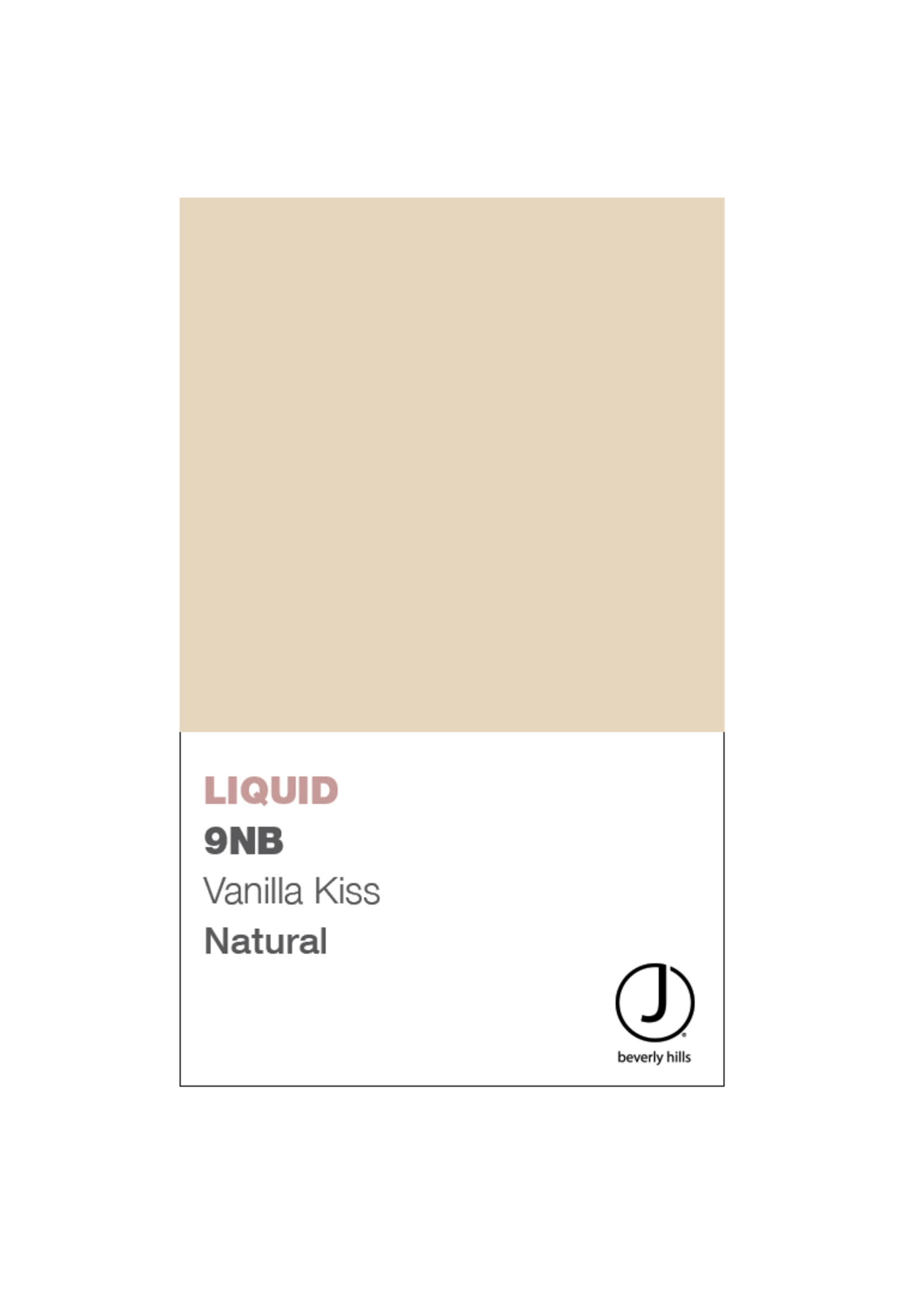 J BEVERLY HILLS  Liquid Colours Natural