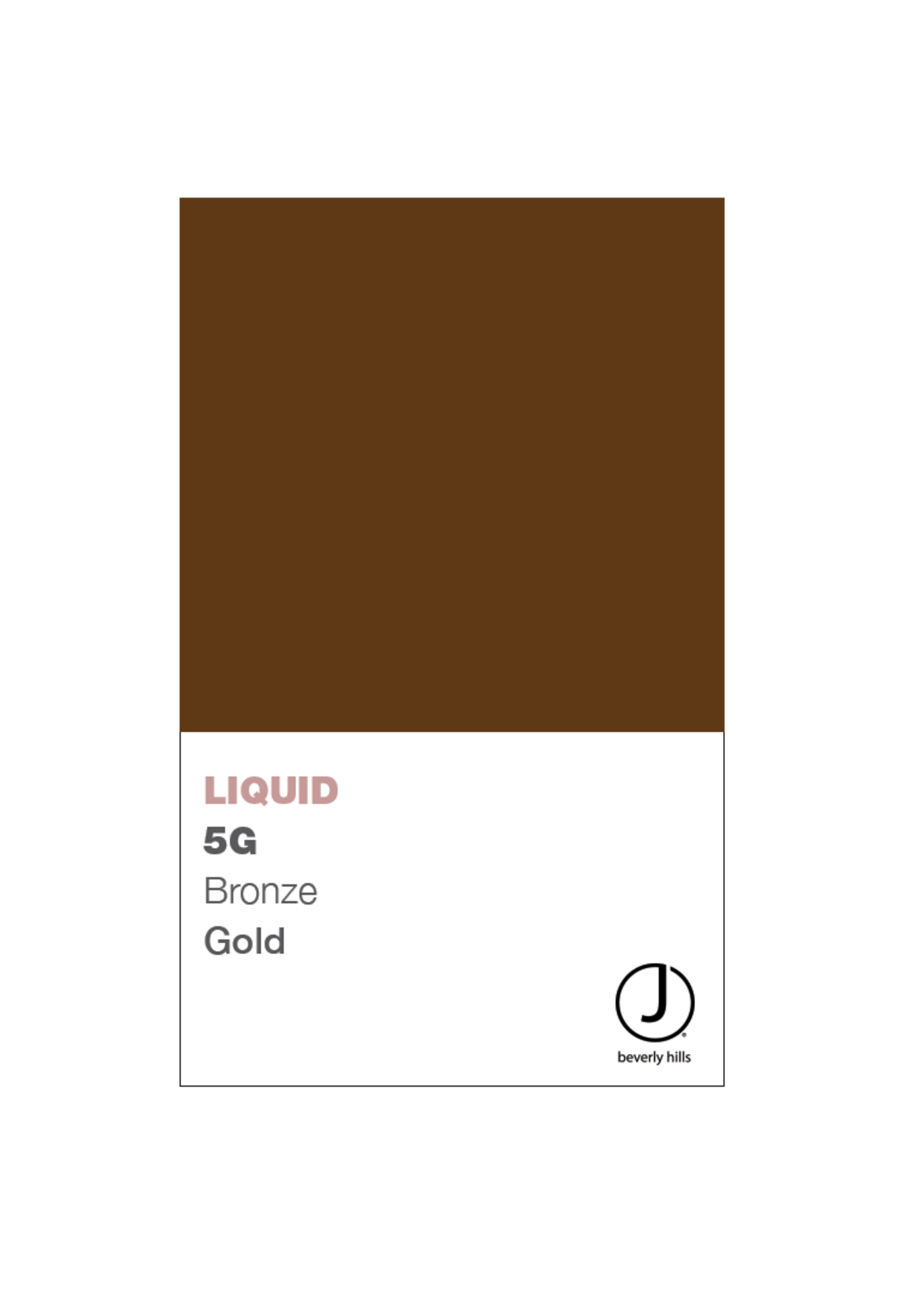 J BEVERLY HILLS  Liquid Colours Gold