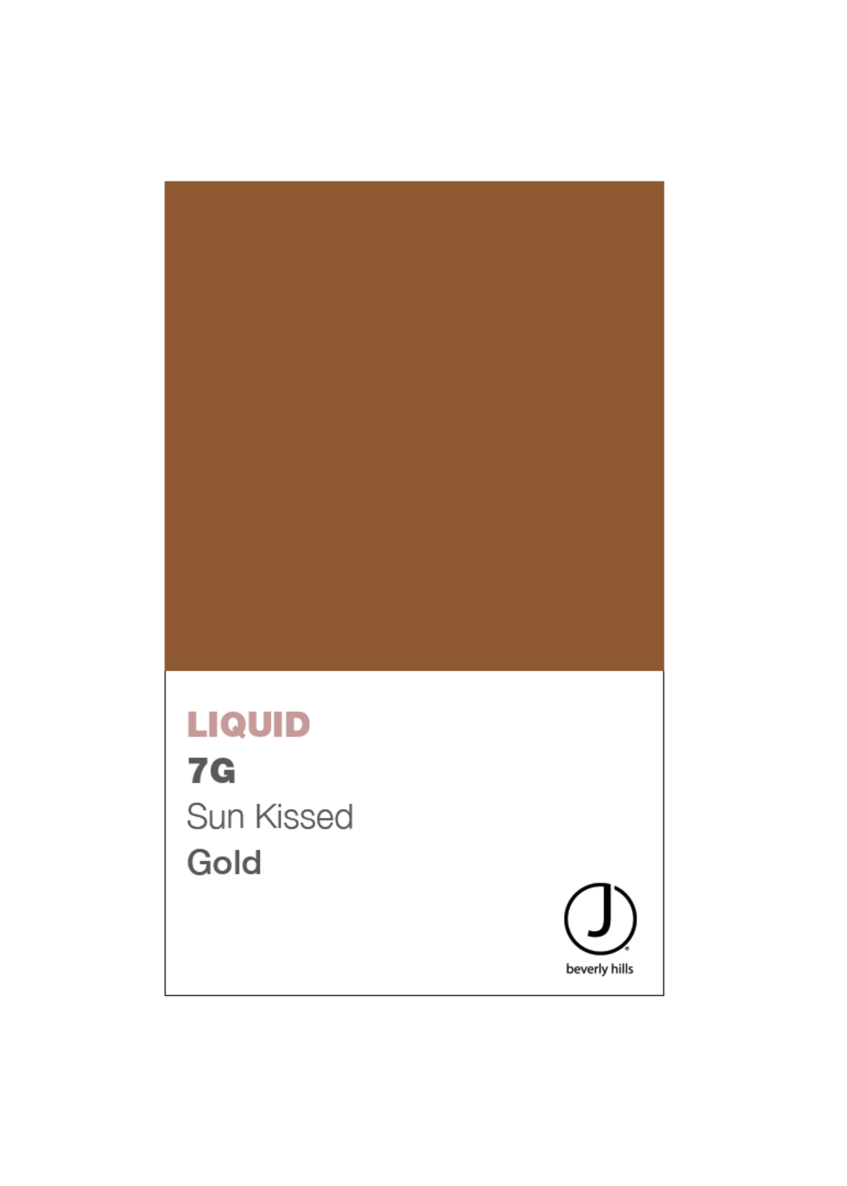 J BEVERLY HILLS  Liquid Colours Gold