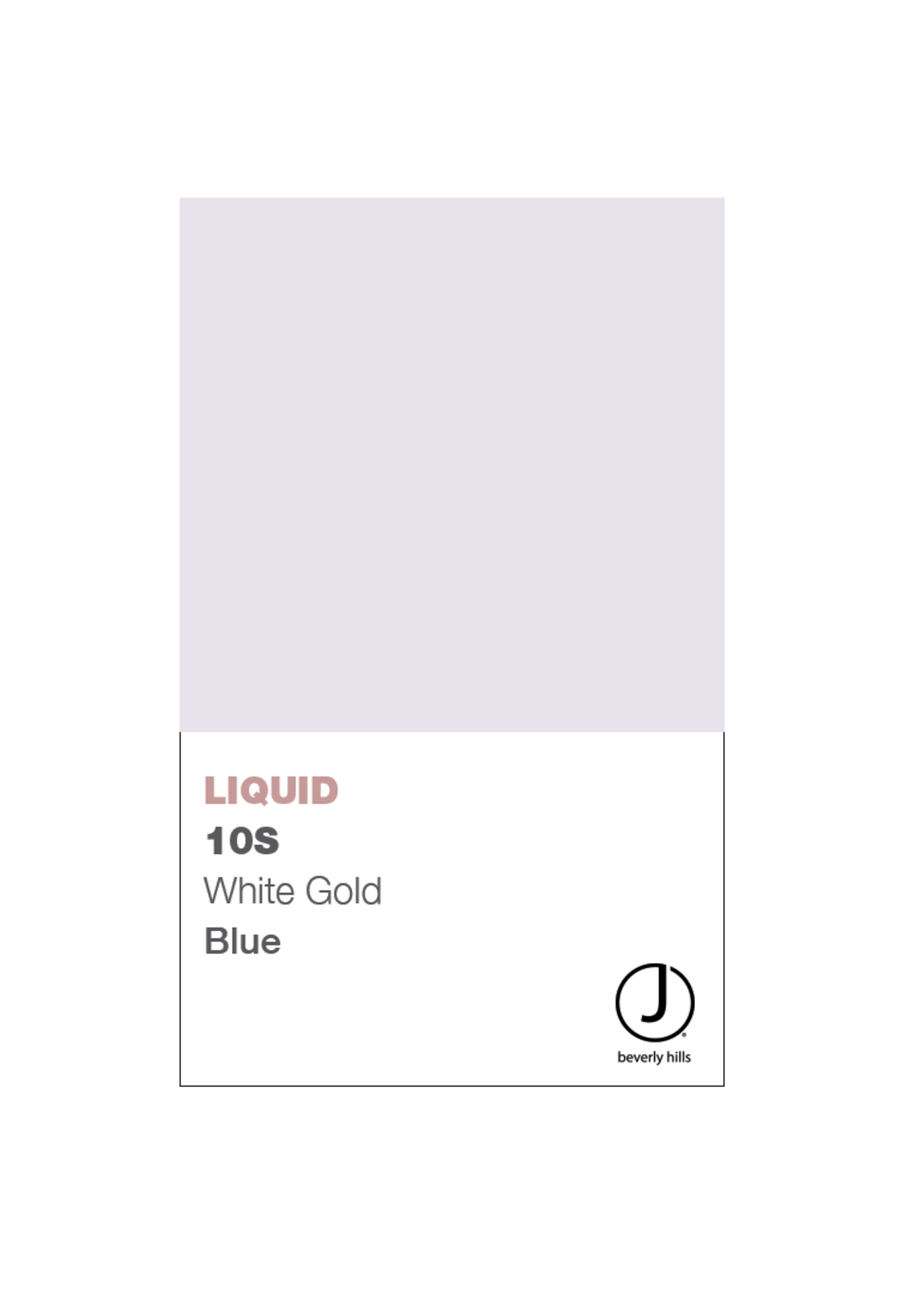 J BEVERLY HILLS  Liquid Colours Blue