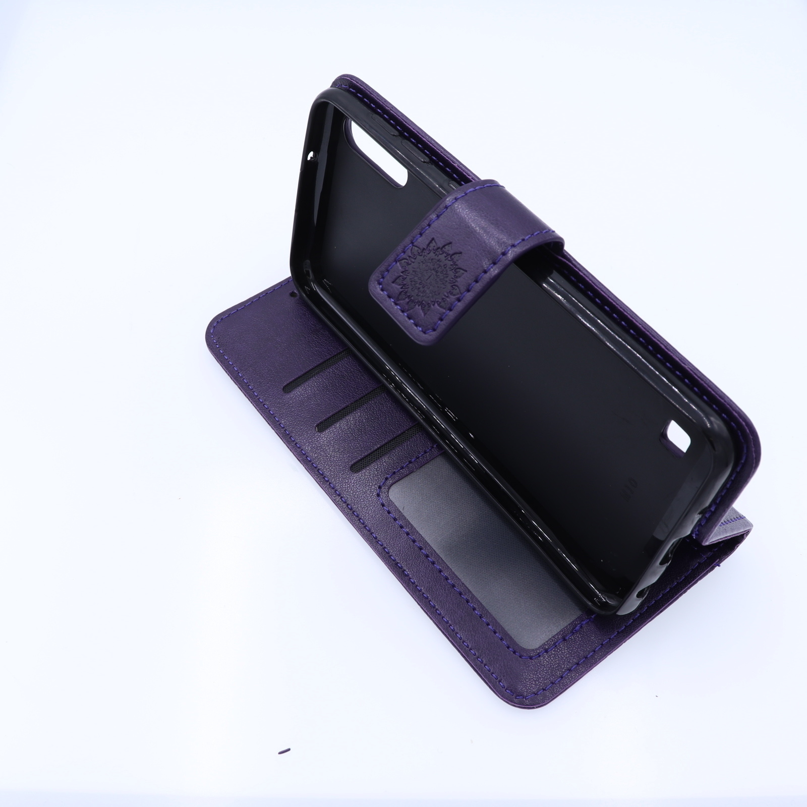 Samsung A10 Boekhoesje Mandela Paars