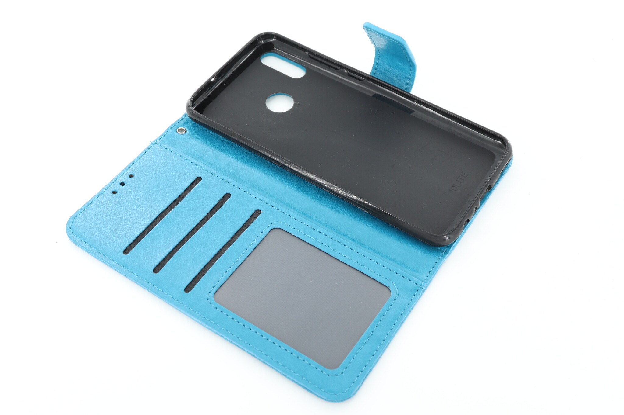 Huawei P-Smart 2019 Boekhoesje Mandela Blauw