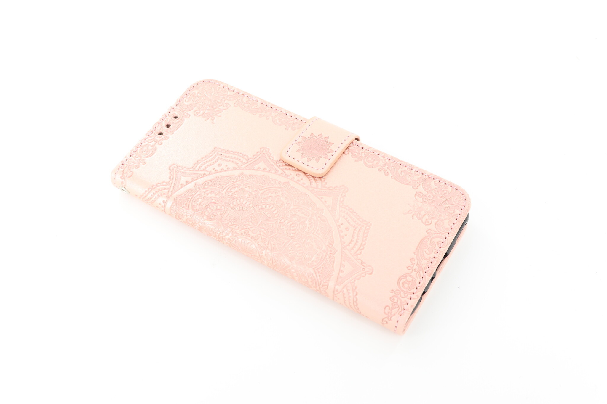 Huawei P-Smart 2019 Boekhoesje Mandela Roze