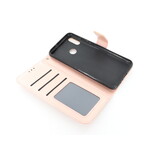 Huawei P-Smart 2019 Boekhoesje Mandela Roze