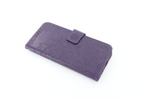 Huawei P-Smart 2019 Boekhoesje Mandela Paars