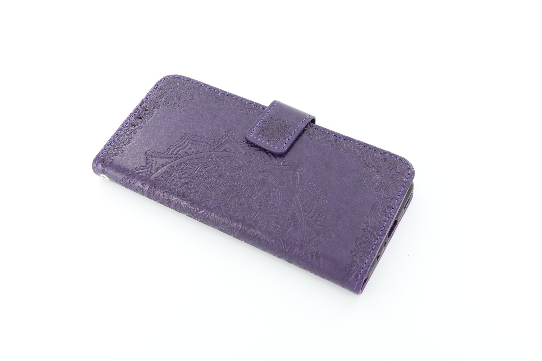 Huawei P-Smart 2019 Boekhoesje Mandela Paars