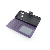 Huawei P-Smart 2019 Boekhoesje Mandela Paars