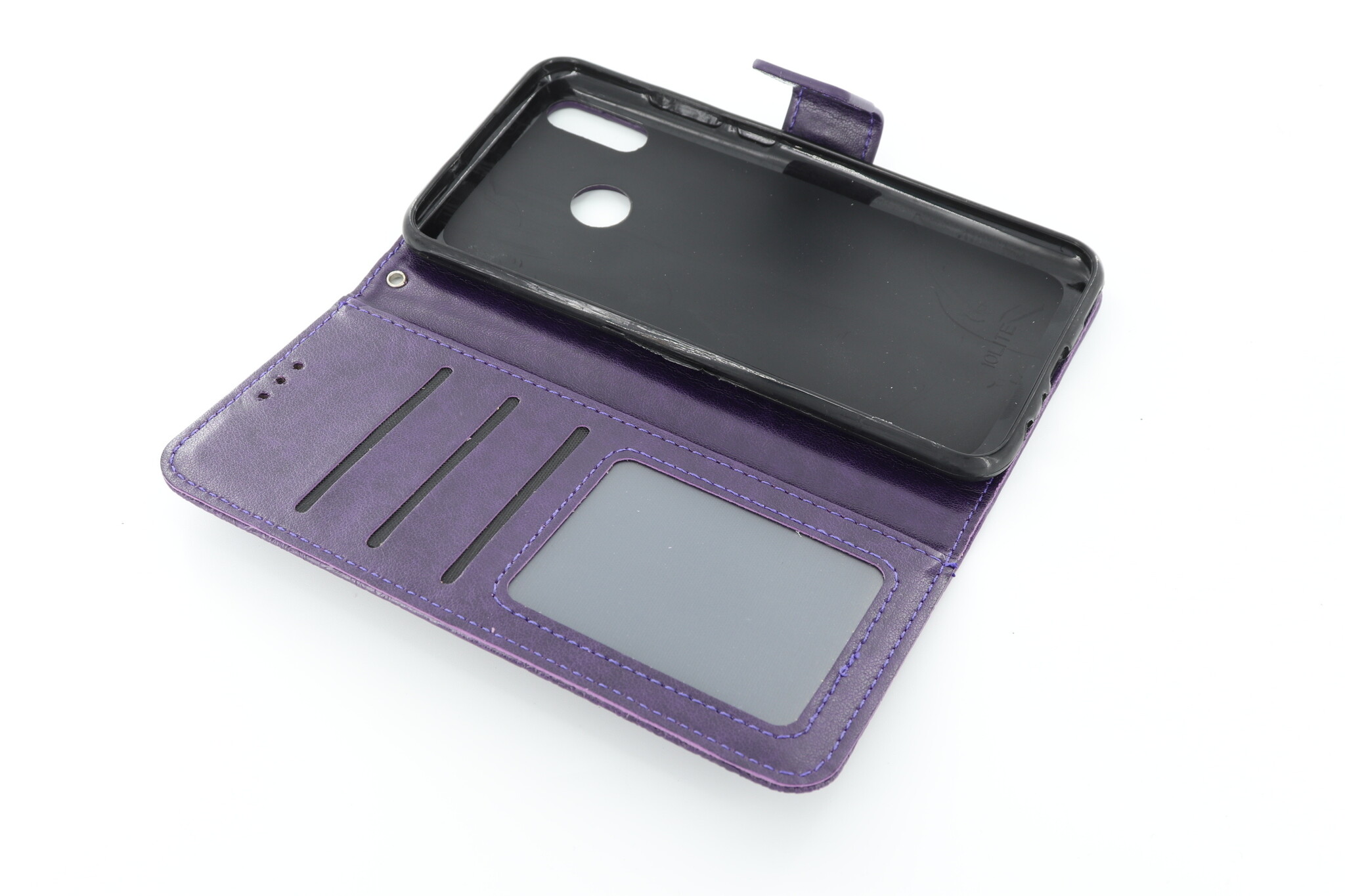 Huawei P-Smart 2019 Boekhoesje Mandela Paars