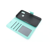 Huawei P-Smart 2019 Boekhoesje Mandela Mintgroen