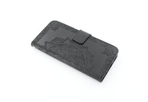 Huawei P-Smart 2019 Boekhoesje Mandela Zwart