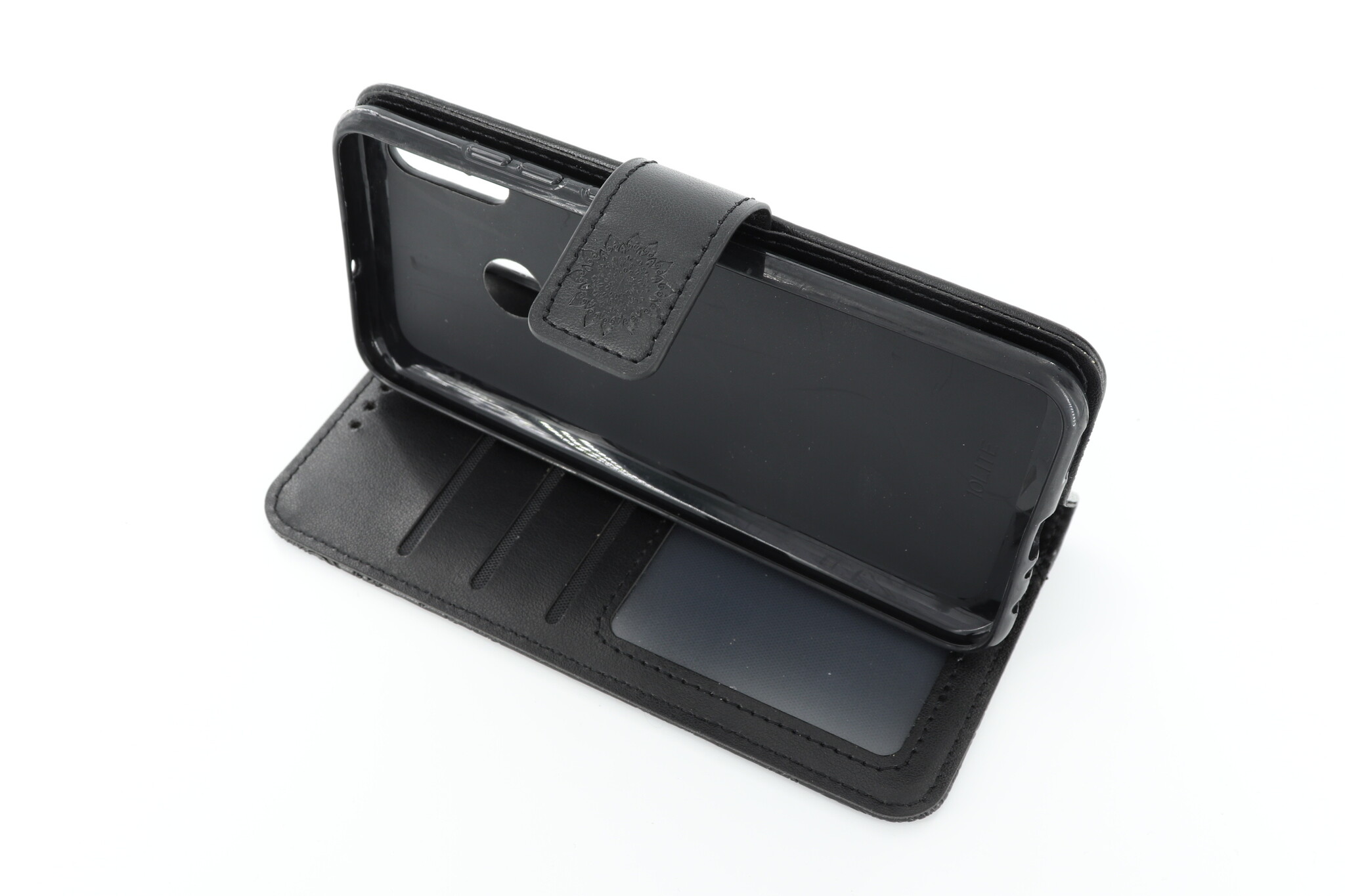 Huawei P-Smart 2019 Boekhoesje Mandela Zwart