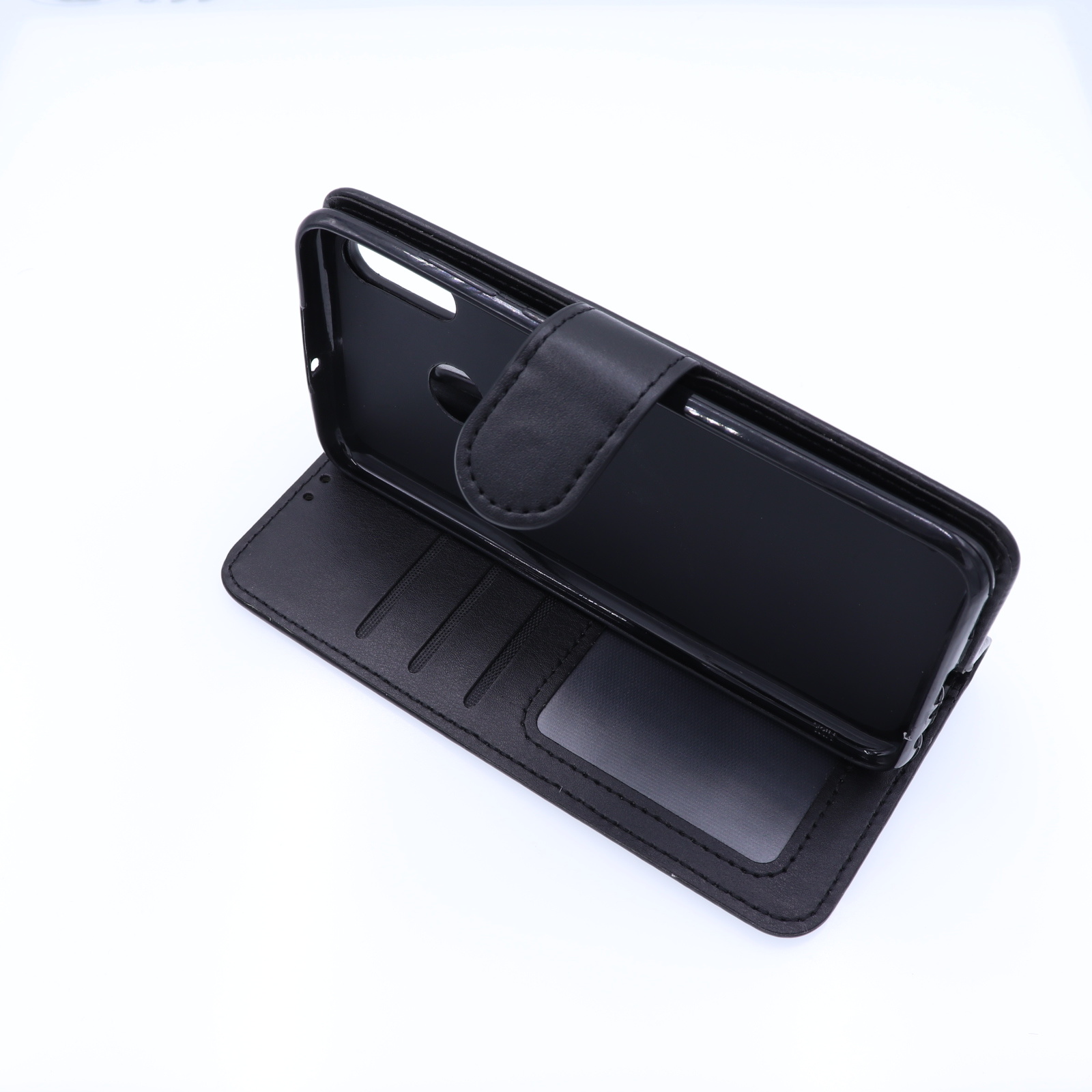 Huawei P-Smart 2019 Boekhoesje Zwart