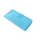 Samsung Note 20 Boekhoesje Mandela Blauw
