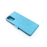 Samsung Note 20 Boekhoesje Mandela Blauw