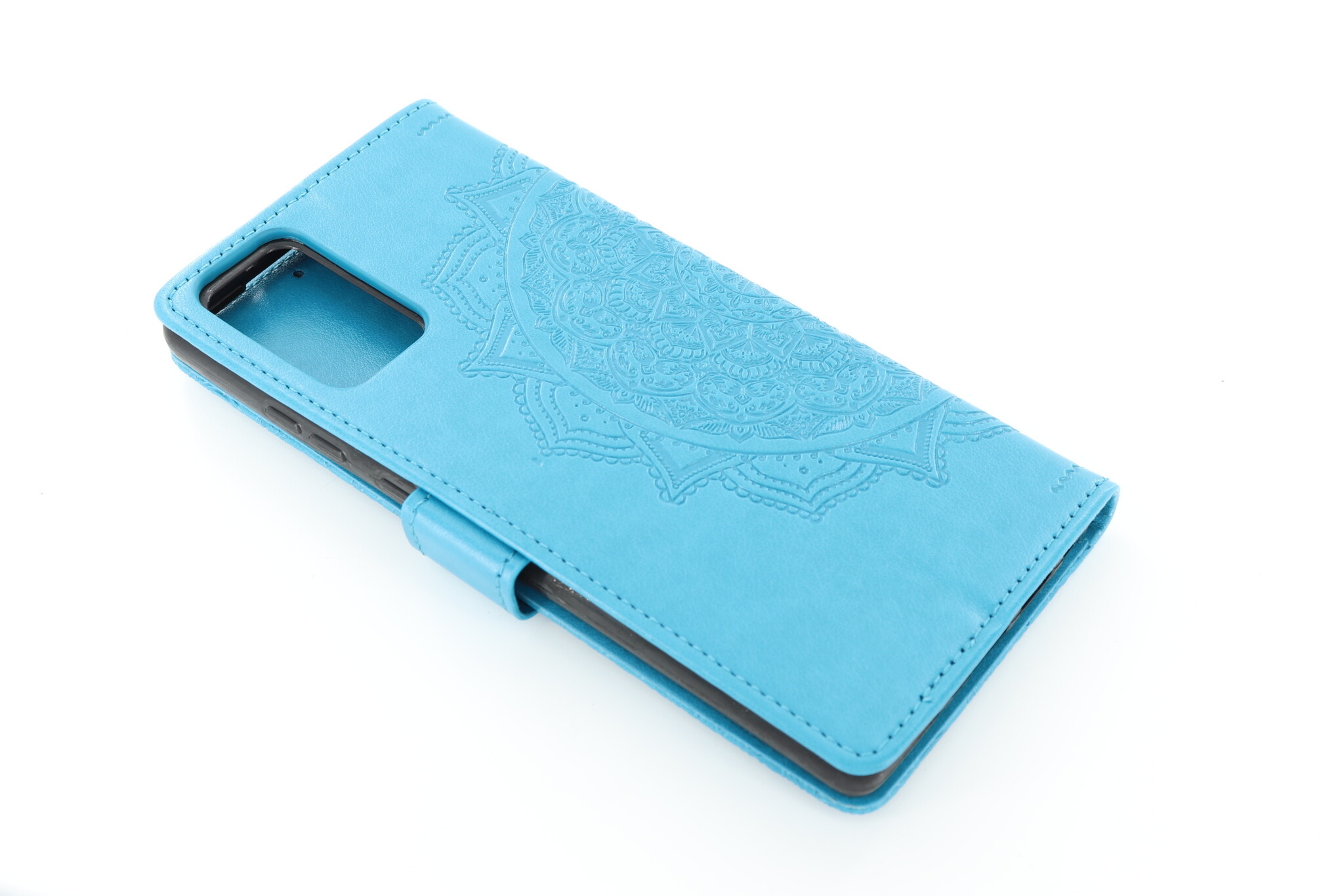Samsung Note 20 Boekhoesje Mandela Blauw