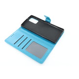 Samsung Note 20 Boekhoesje Mandela Blauw