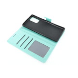 Samsung Note 20 Boekhoesje Mandela Mintgroen
