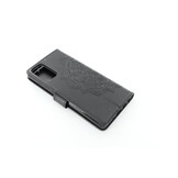 Samsung Note 20 Boekhoesje Mandela Zwart