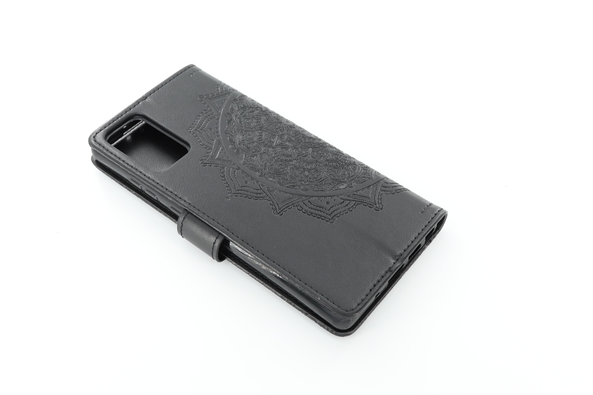 Samsung Note 20 Boekhoesje Mandela Zwart